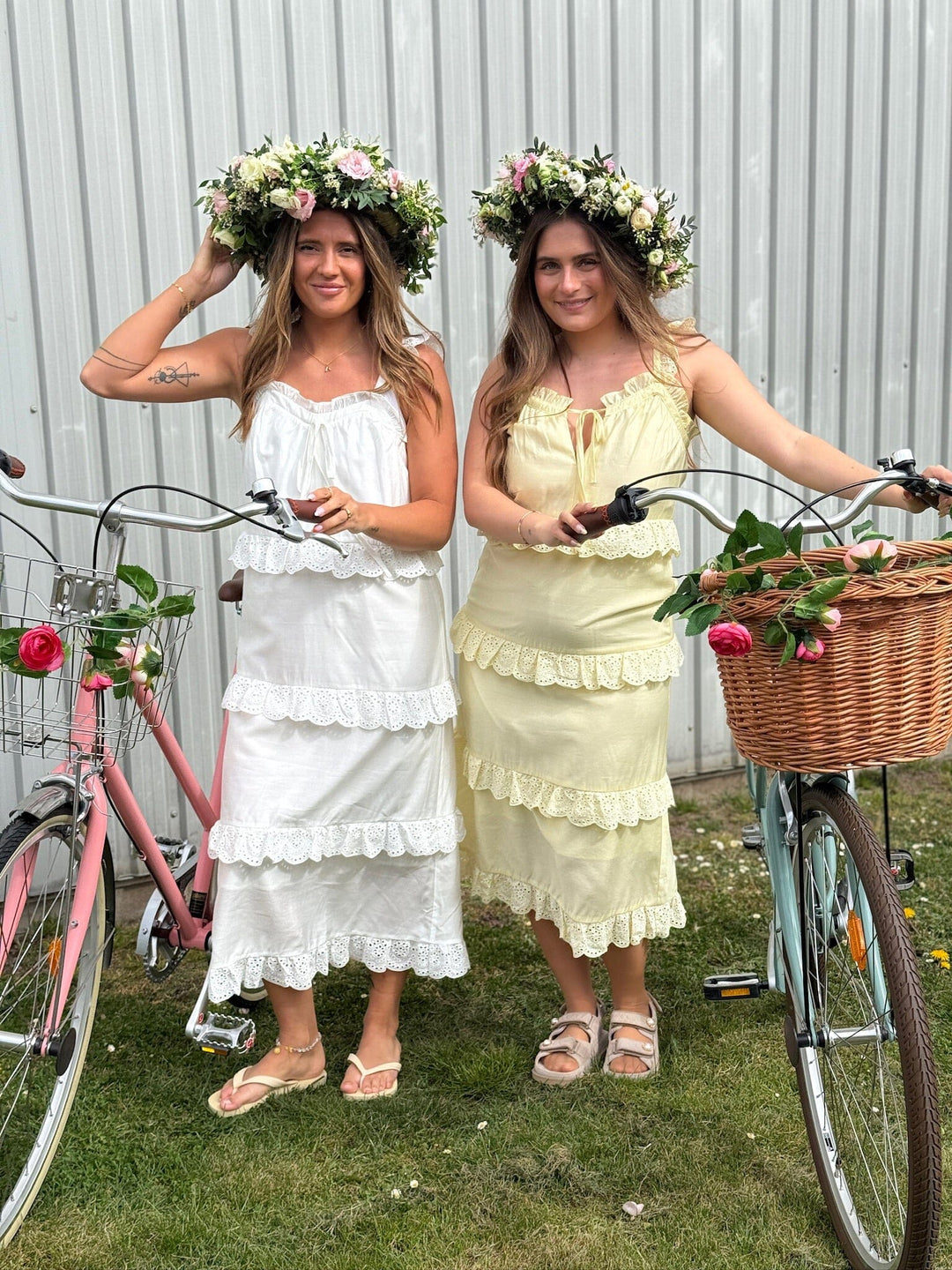 Forudbestilling - Dear Molly - Laura And Charlott 152219B - Yellow Kjoler 