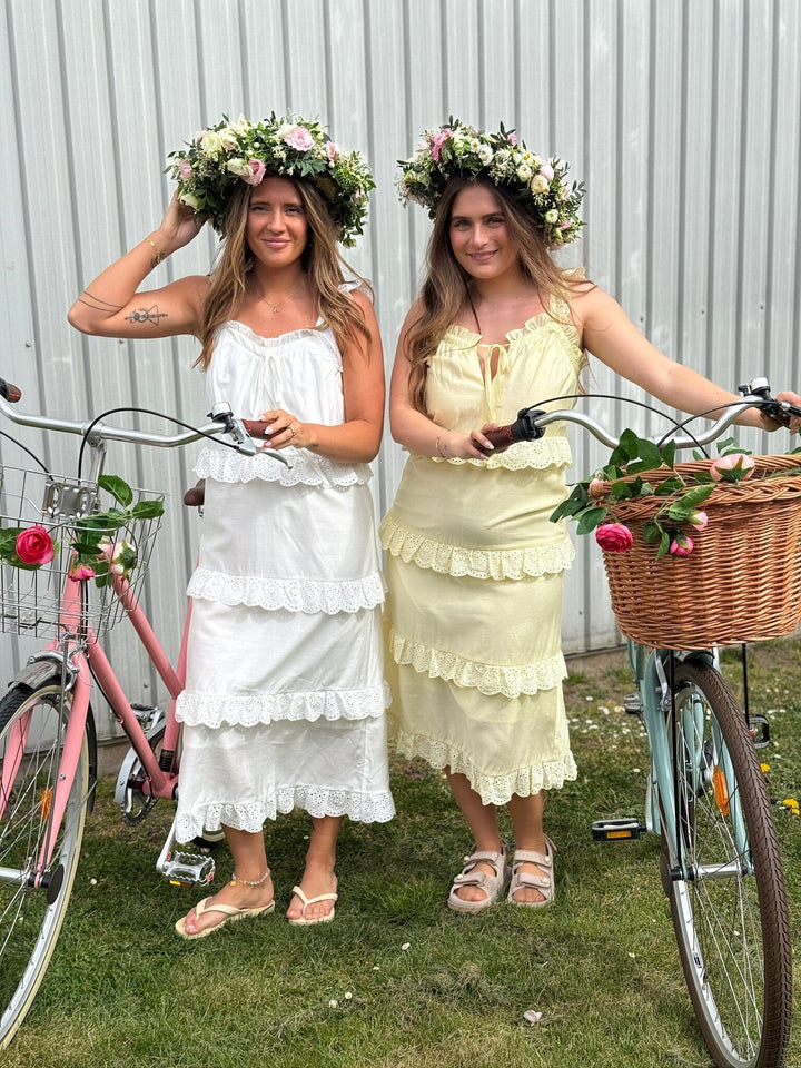 Forudbestilling - Dear Molly - Laura And Charlott 152219B - Yellow Kjoler 