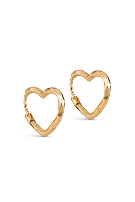 Enamel Copenhagen - Hoops, Organic Heart Small E413GM - 925S/Gp/M