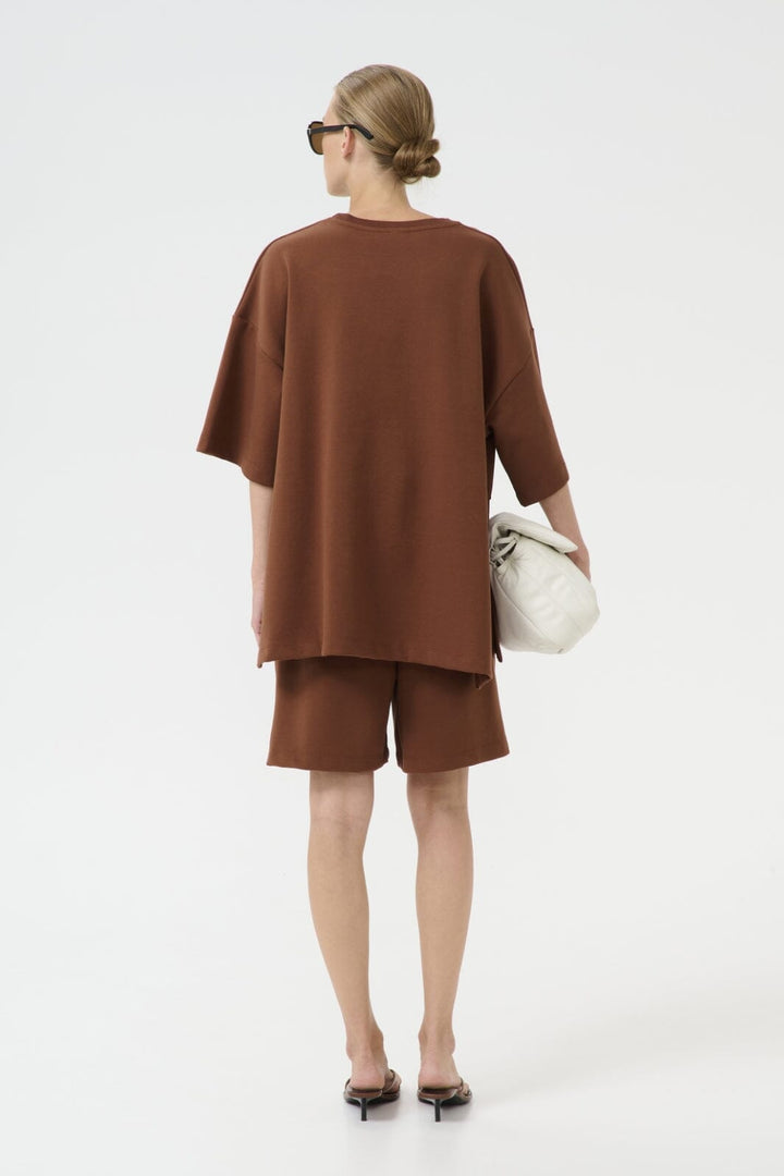 Gestuz - Gzimina Shorts 10910317 - 191227 - Sorrel Horse