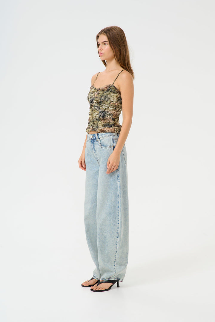 Forudbestilling - Gestuz - Gzsnira P Top 10910148 - 107549 - Golden Snake Toppe 
