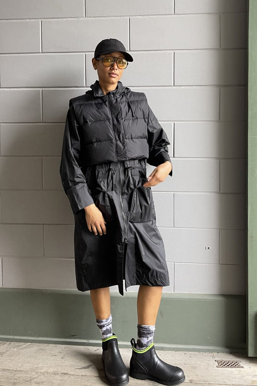 Forudbestilling - H2O Fagerholt - Rain Coat - 3500 Black Regntøj 