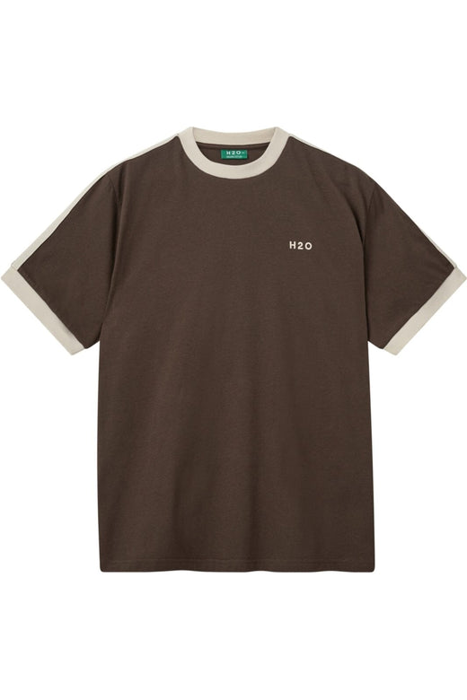H2O - Klitmøller Oversize Tee 101022-S - 3601 - Espresso