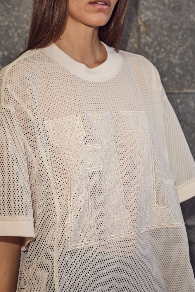 Forudbestilling - Haute L'Amitié - Drift Hl Lace Tee HL10272 - Pearl T-shirts 