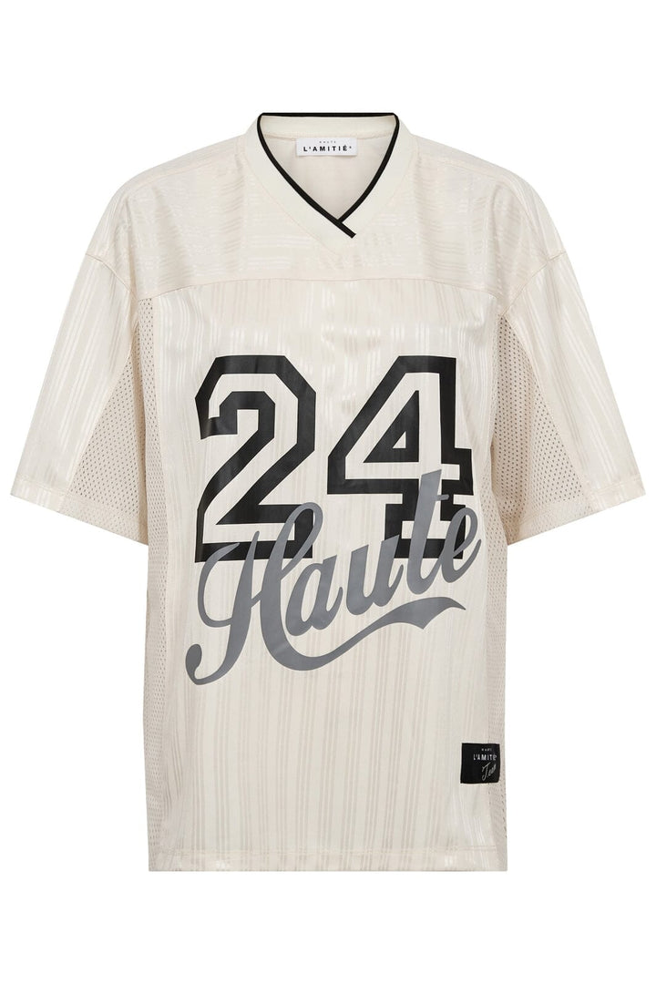 Haute L'Amitié - National Team Football Tee HL10090 - Pearl