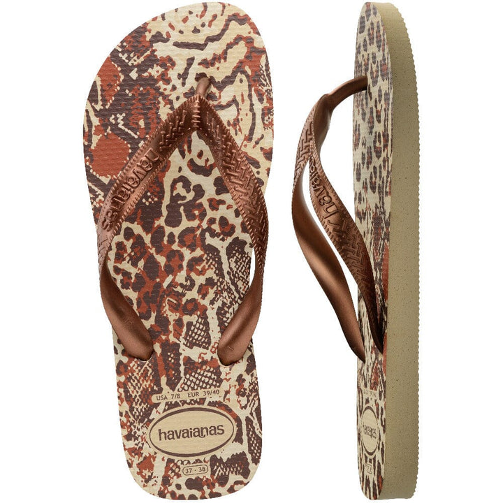 Forudbestilling - Havaianas - Hav. Top Animals - 7440 Sand Grey/metal Badesandaler 