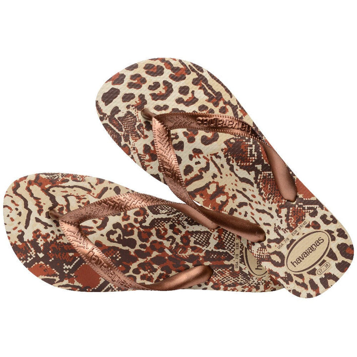 Forudbestilling - Havaianas - Hav. Top Animals - 7440 Sand Grey/metal Badesandaler 