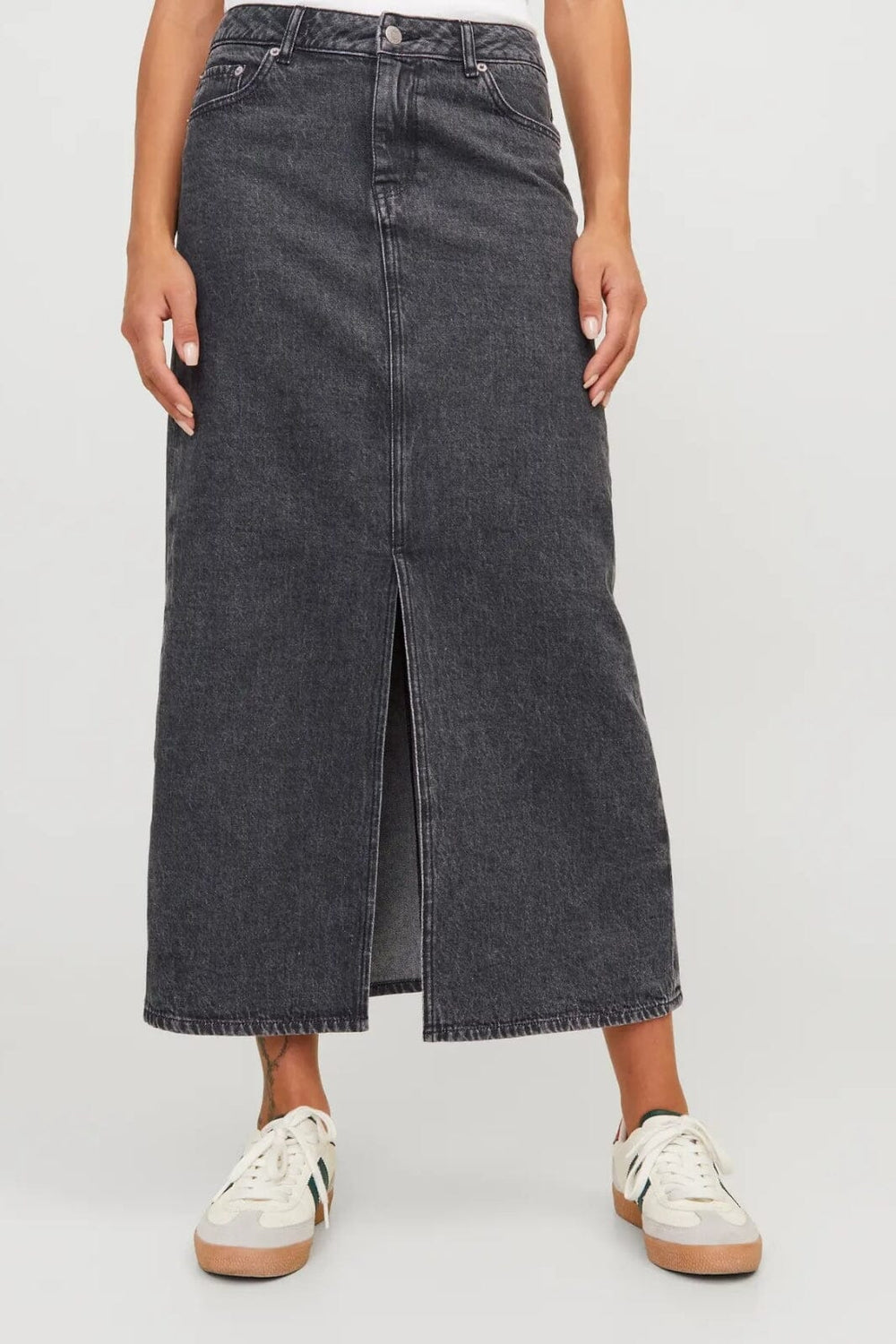 Jjxx - Jxaura Long Denim Skirt Aw Sn - 4585561 Grey Denim