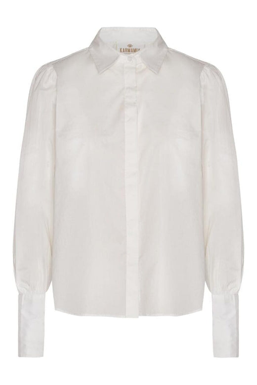 Forudbestilling - Karmamia - Honey Shirt - White Poplin Skjorter 