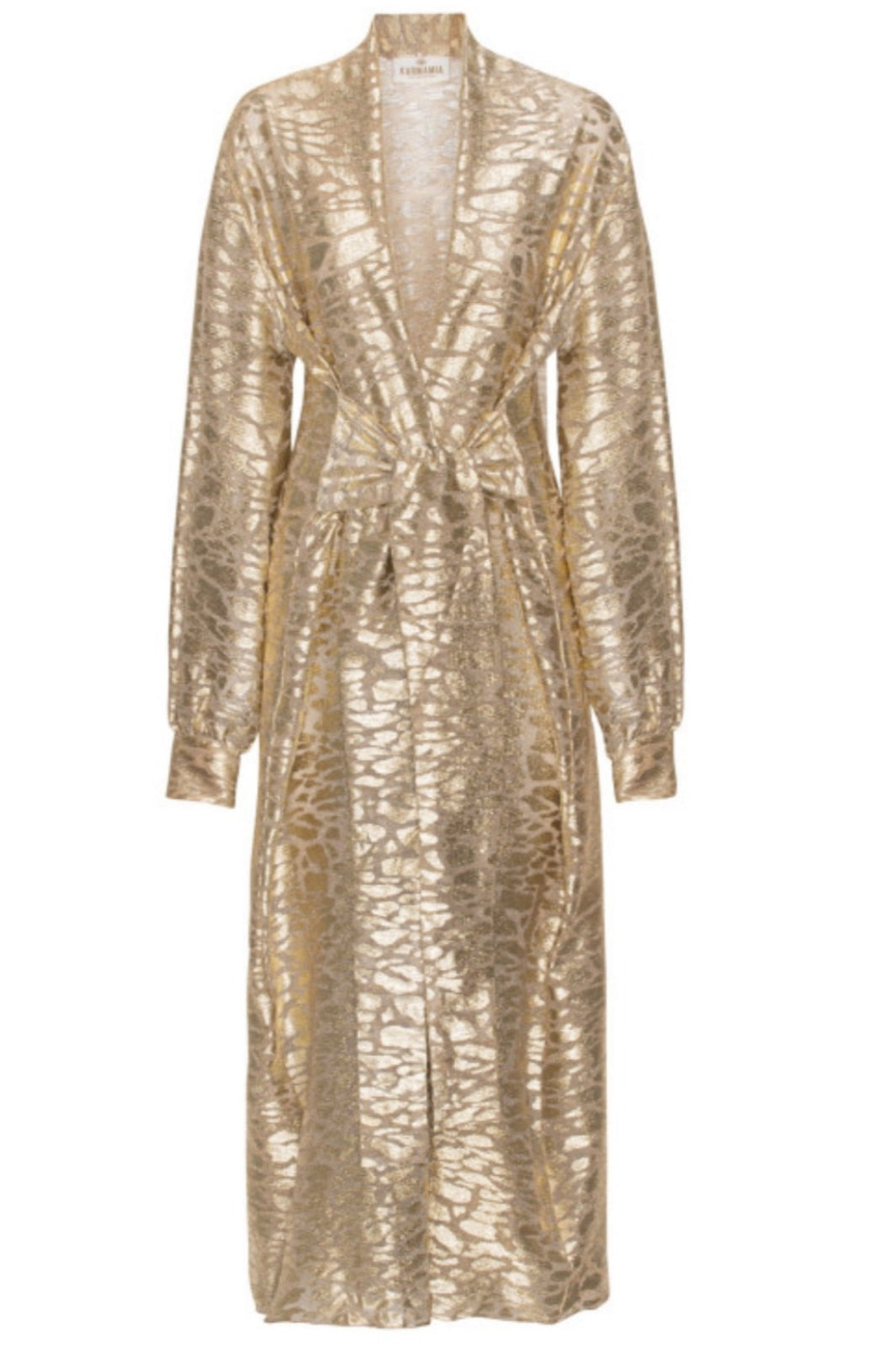 Forudbestilling - Karmamia - Lola Dress - Golden Shimmer (Oktober) Kjoler 