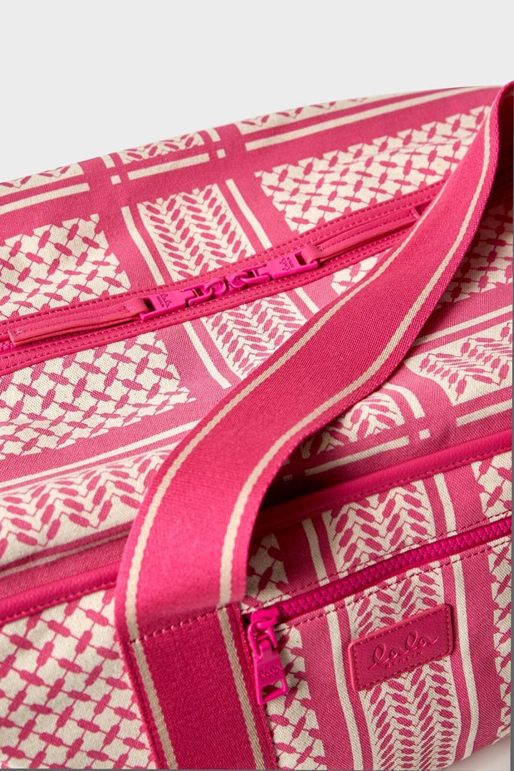 Lala Berlin - Big Bag Muriel 2.0 10011731 - Heritage Stripe Pink