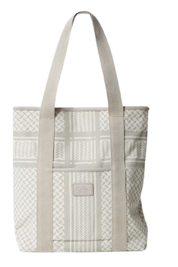Lala Berlin - Tote Carmela 2.0 10011741 - Heritage Stripe Beige