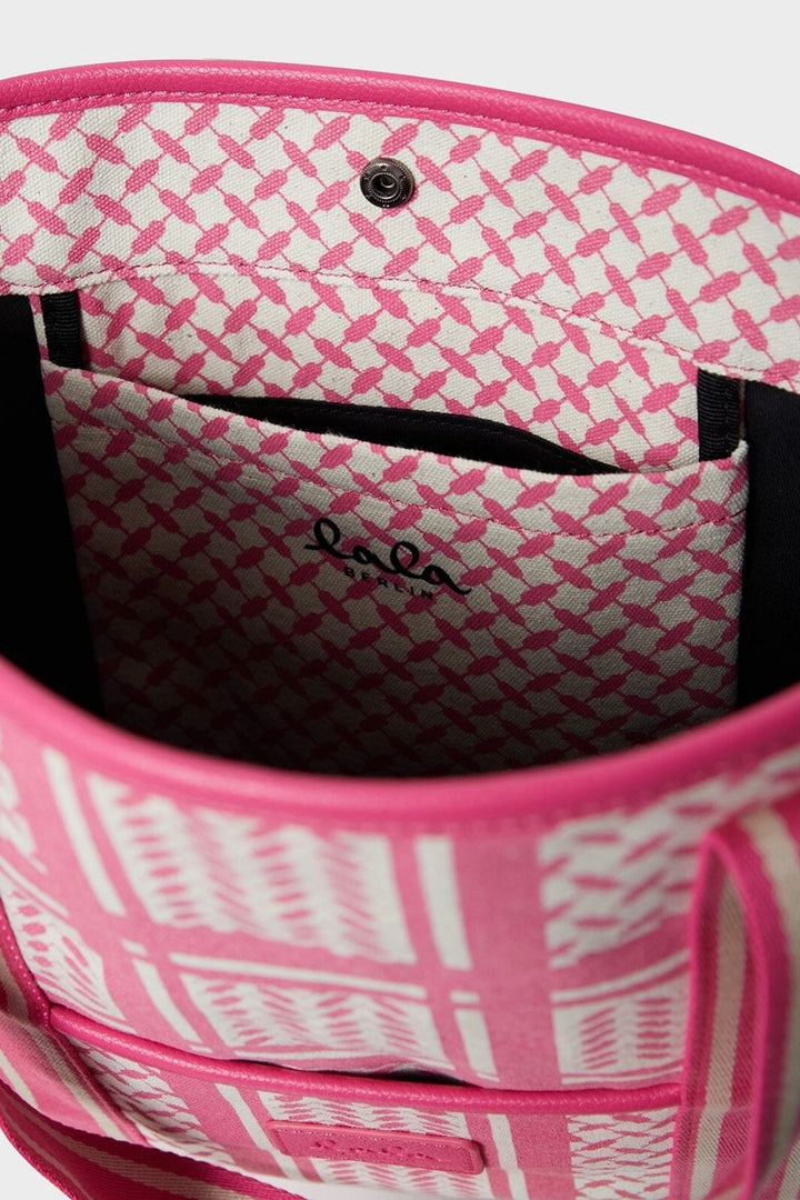 Lala Berlin - Tote Carmela 2.0 10011743 - Heritage Stripe Pink