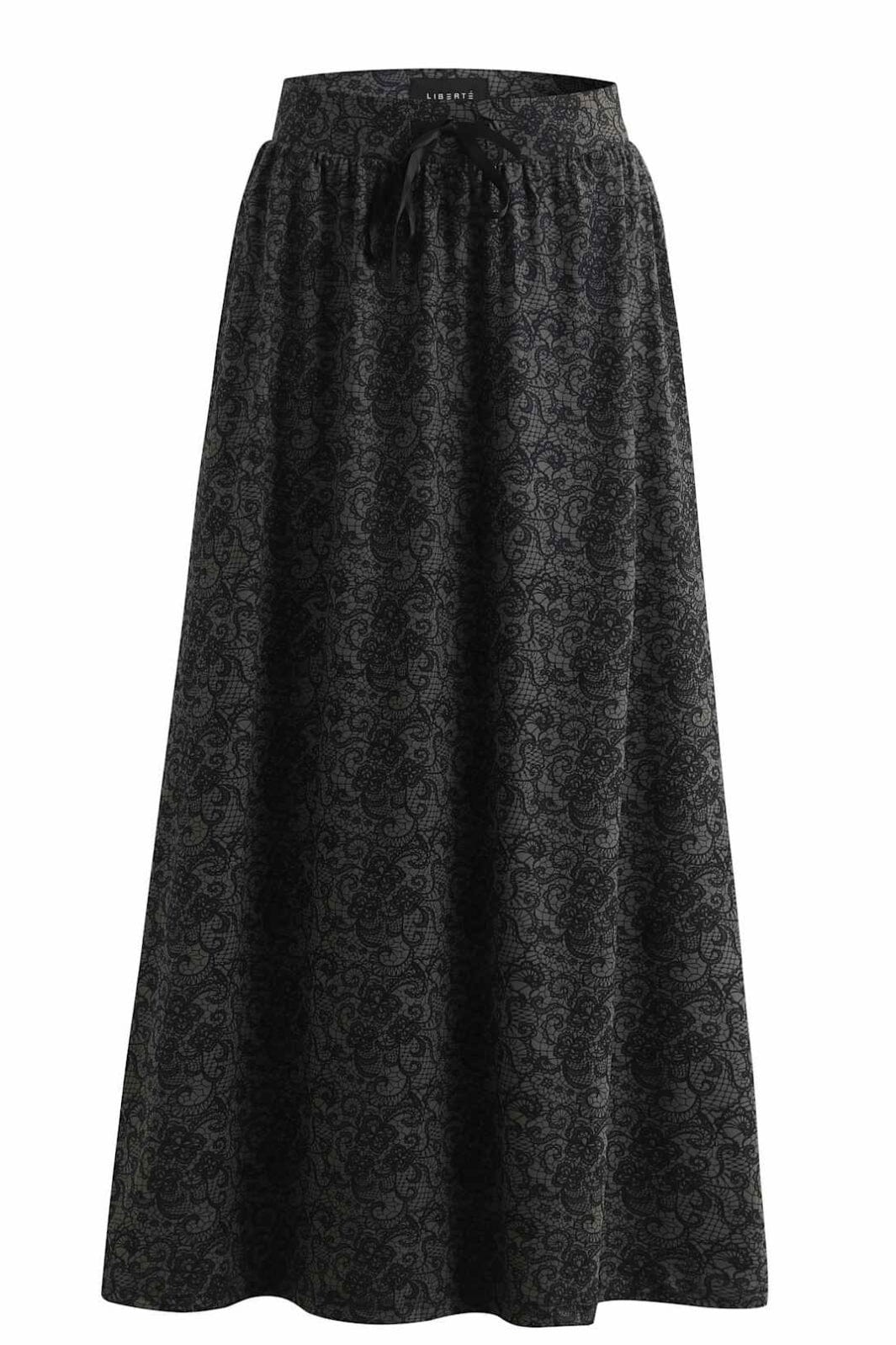 Liberte - Alma-Loose-Skirt 9582 - Black Lace