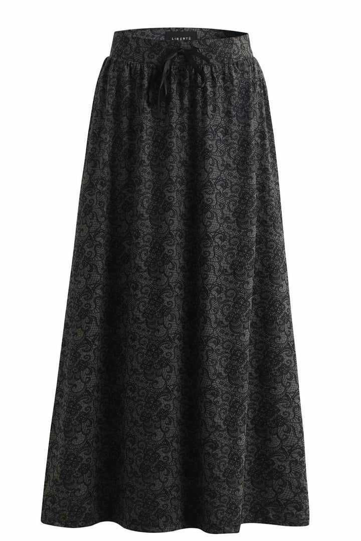 Liberte - Alma-Loose-Skirt 9582 - Black Lace