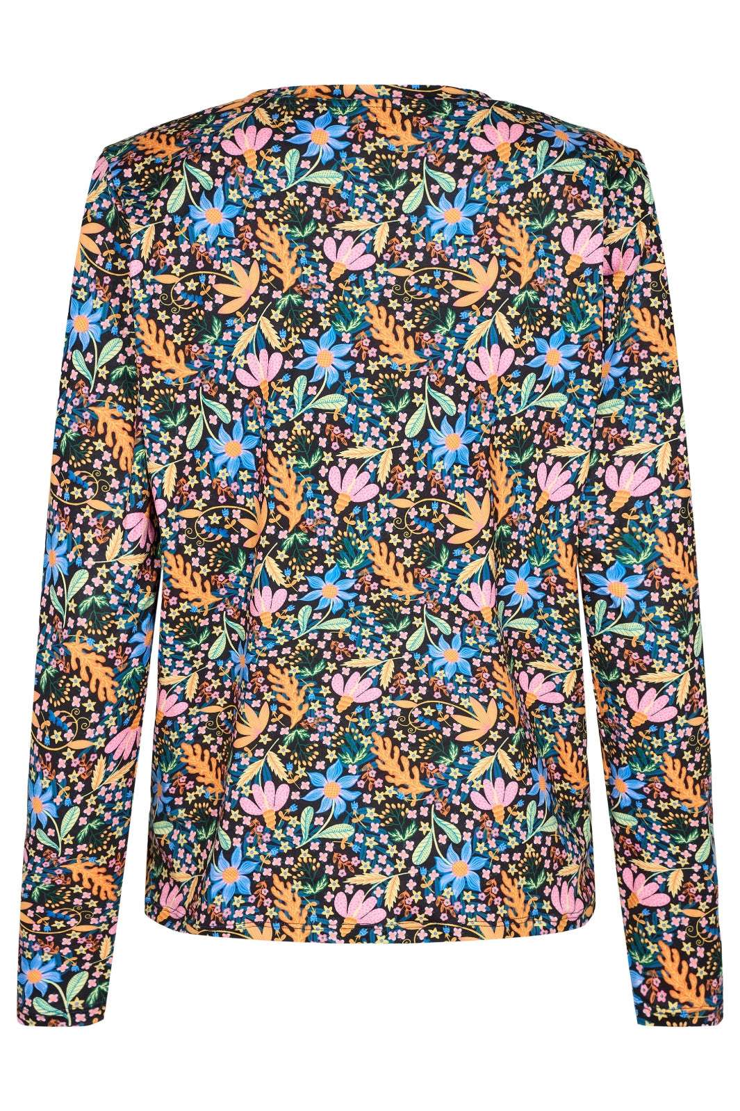 Forudbestilling - Liberte - Alma-Ls-Straight-Tshirt - Flower Forrest (?) Bluser 