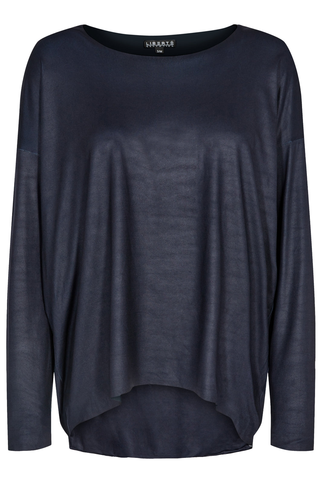 Forudbestilling - Liberte - Alma-Ls-Top - Dark Navy (Oktober) Bluser 