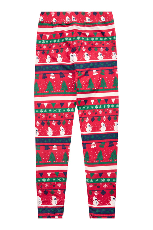 Forudbestilling - Liberte Ami - Alma-Leggings (Kids) - Snowman X-Mas22 (November) Leggings 