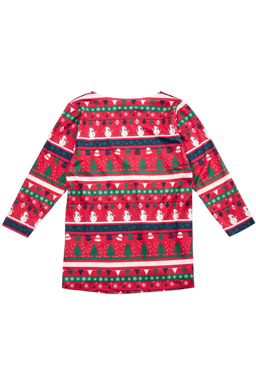 Forudbestilling - Liberte Ami - Alma-Ls-Top (Kids) - Snowman X-Mas22 (November) Bluser 