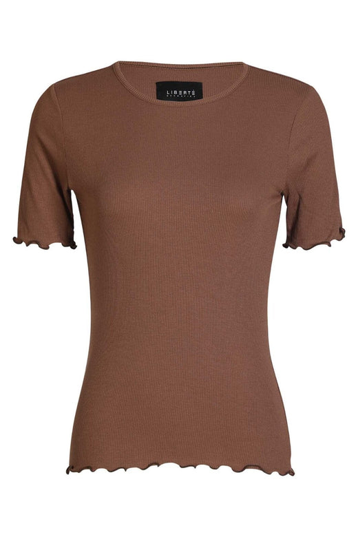 Liberte - Natalia-Ss-Blouse 9971 - Brown