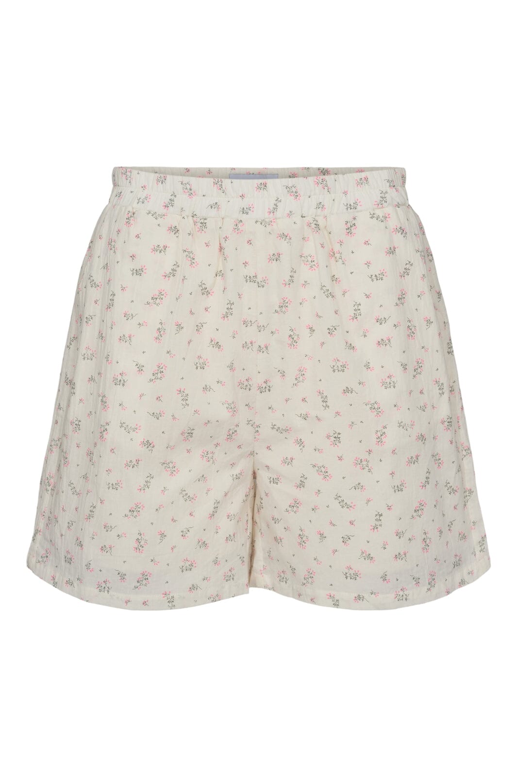 Forudbestilling - Liberte - Sara-Shorts - Creme Pink Flower Shorts 
