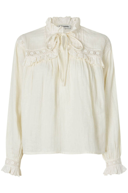 Forudbestilling - Lollys Laundry - Gemmall Shirt Ls25487-1069 - 02 Creme Bluser 
