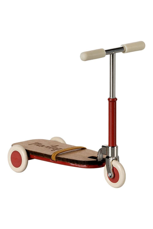 Maileg - Løbehjul, Mus - Rød - Mouse Acc