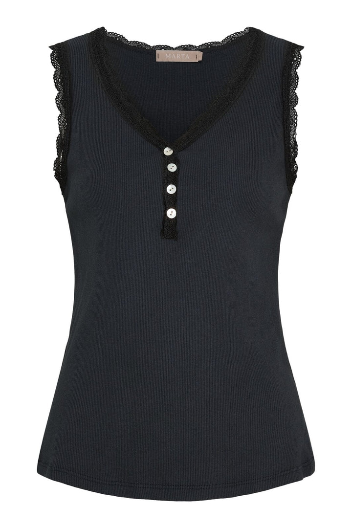 Marta Du Chateau - Mdcgaia Top 22528 - Black