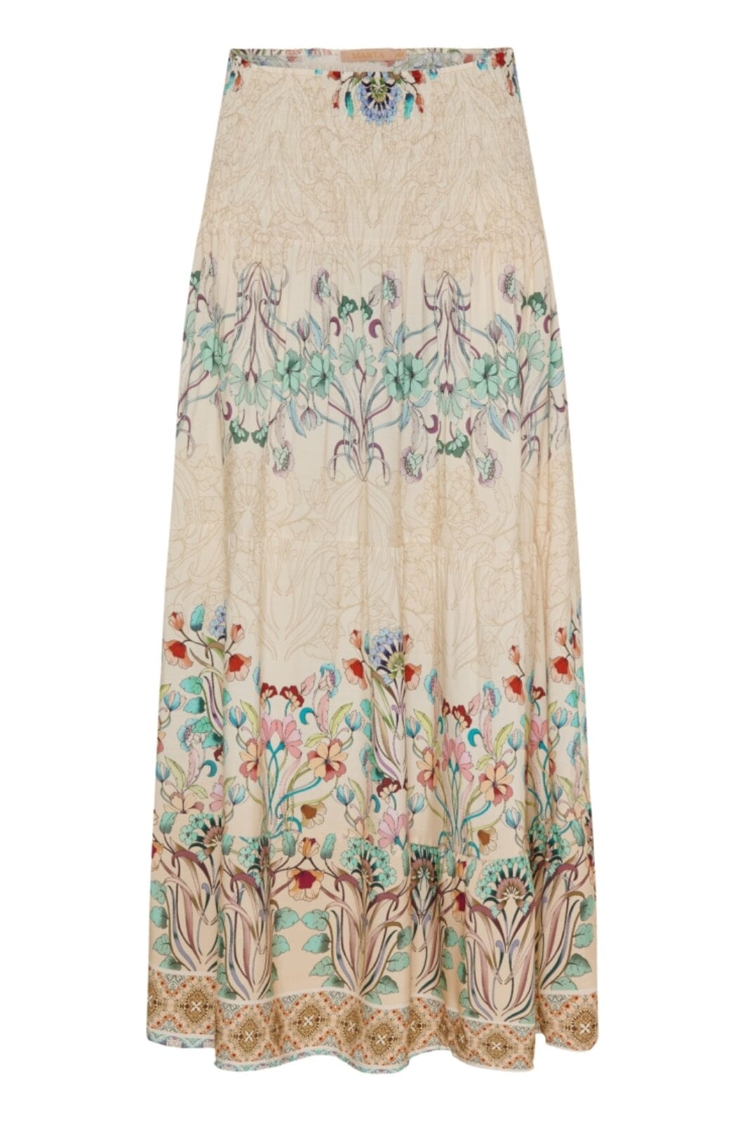 Marta Du Chateau - Mdcjosefina Skirt 5849 - 361Tpzprintbeige