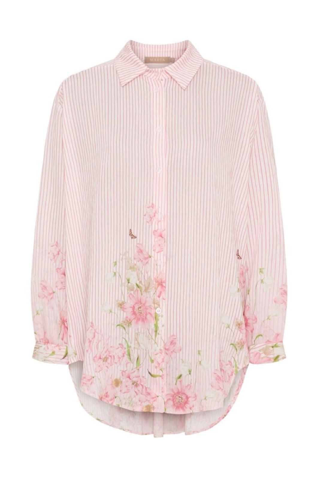 Forudbestilling - Marta Du Chateau - Mdcpatricia Shirt 2625b - Rosada451V7 Skjorter 