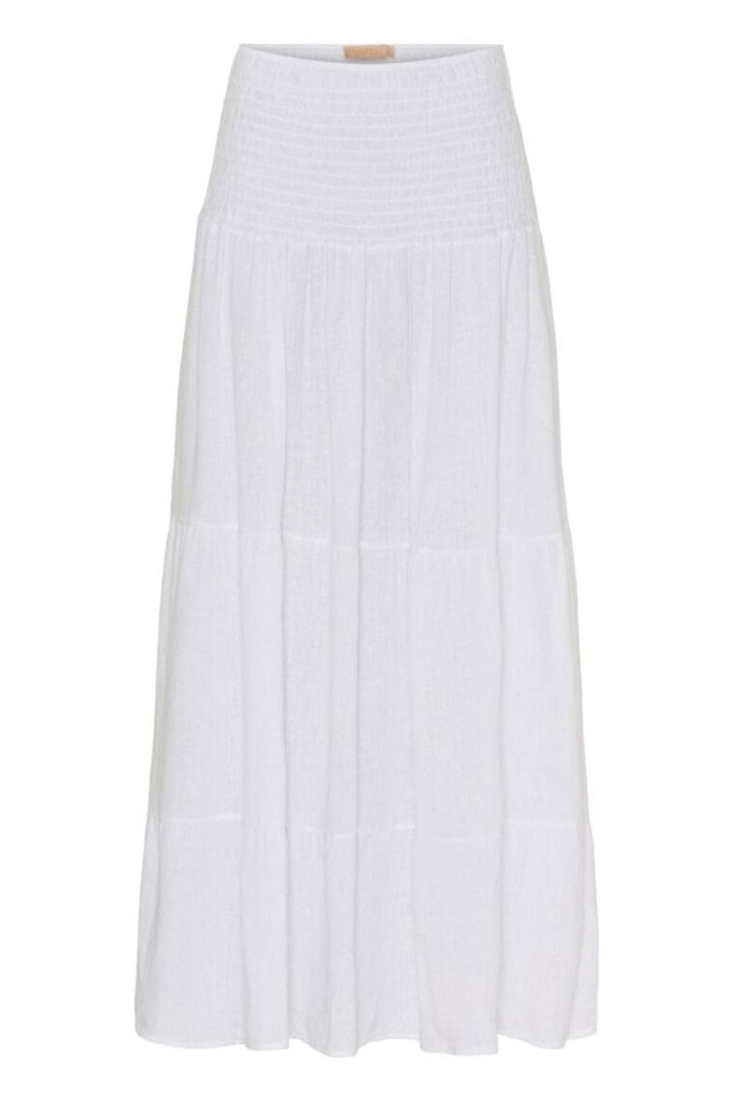 Forudbestilling - Marta Du Chateau - Mdcprincess Skirt 5201 - Solid White Nederdele 