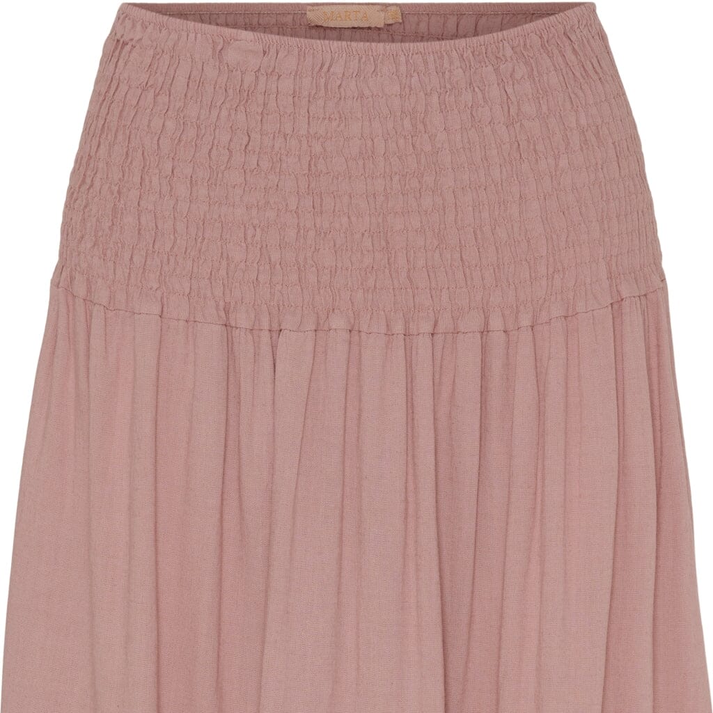 Forudbestilling - Marta Du Chateau - Mdcprincess Skirt - Solid Rosa Blush Nederdele 