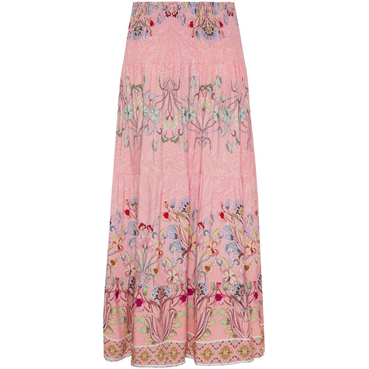 Forudbestilling - Marta Du Chateau - Mdcprincess Skirt - Tpz Print Rosa Nederdele 