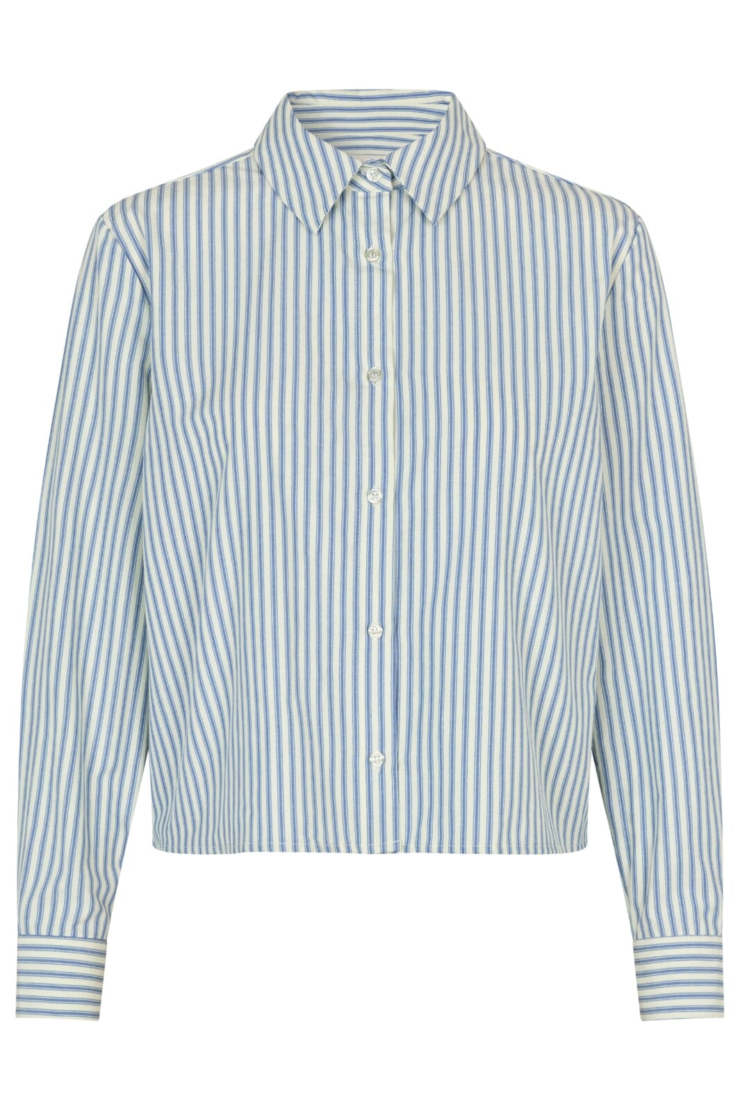 Modström - Nikkomd Shirt 58453 - 11255 - White Blue Stripe
