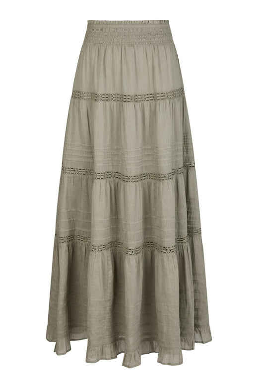 Neo Noir - Felicia S Voile Skirt 161872 - 627 - Smoke Green