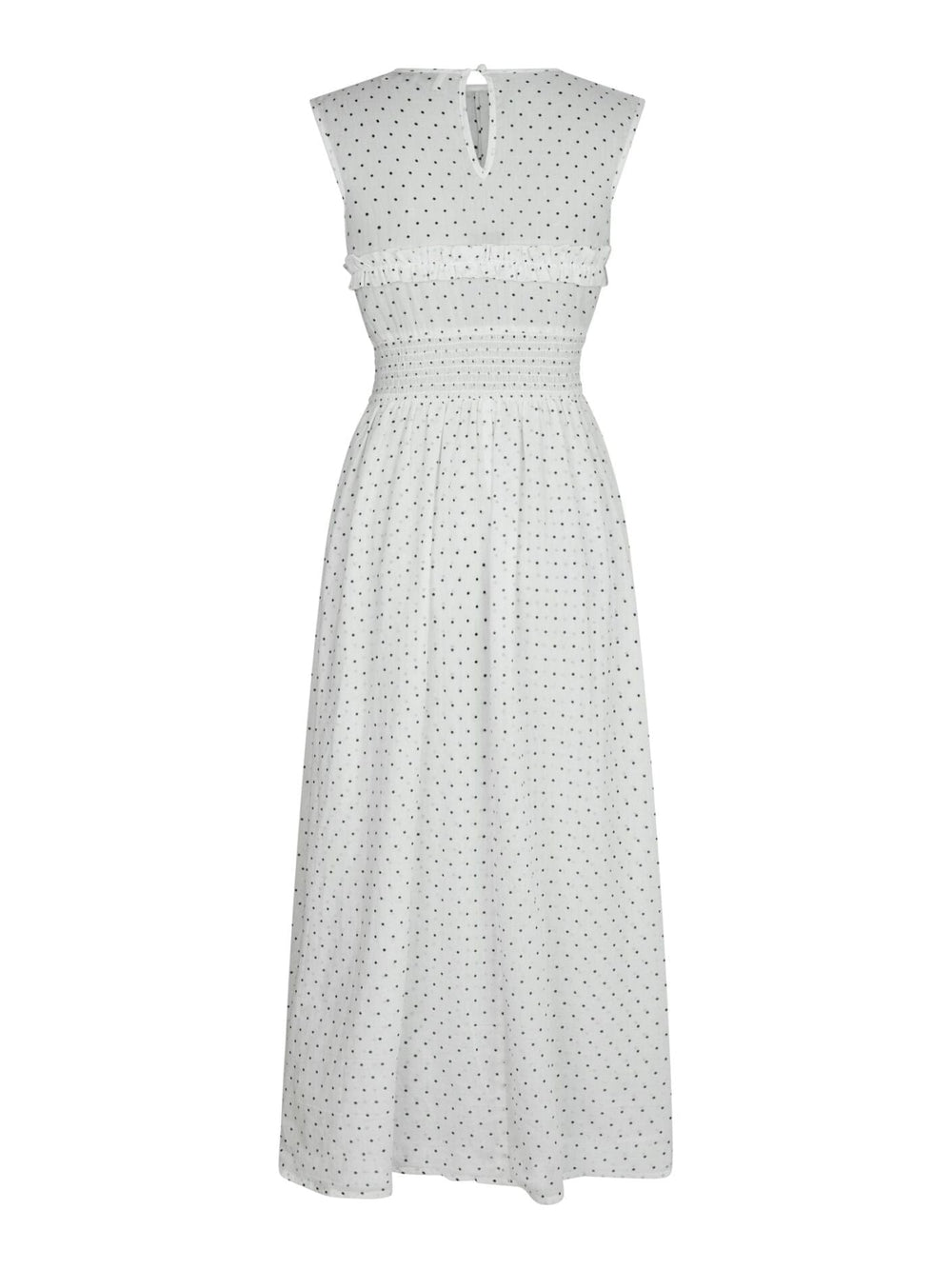 Forudbestilling - Neo Noir - Myrna Dot Dress 166384 - 120 - White Kjoler 