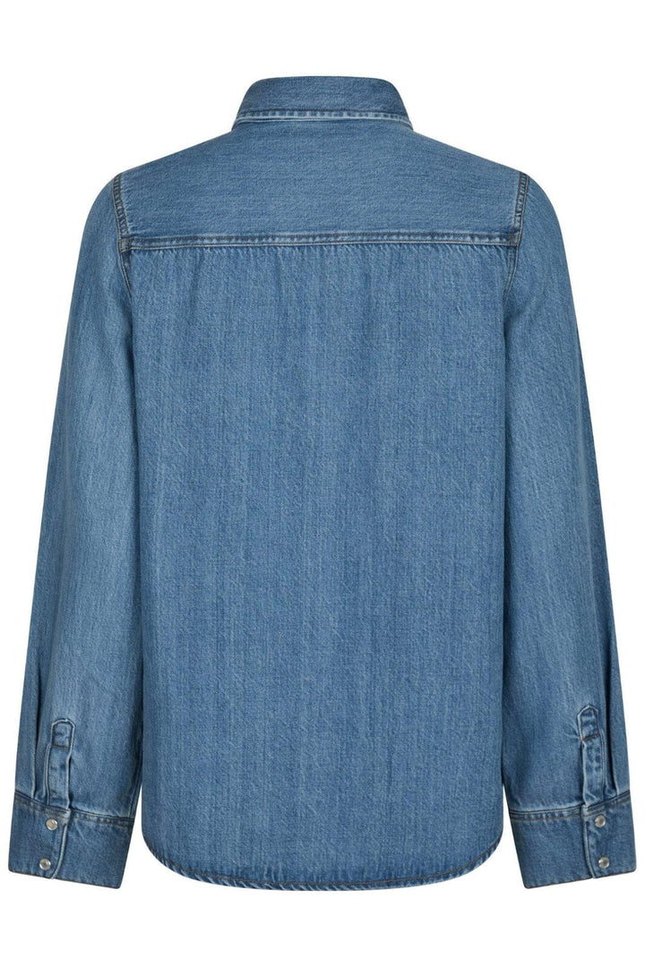 Neo Noir - Roger Denim Shirt 162889 - 843 - Vintage Blue
