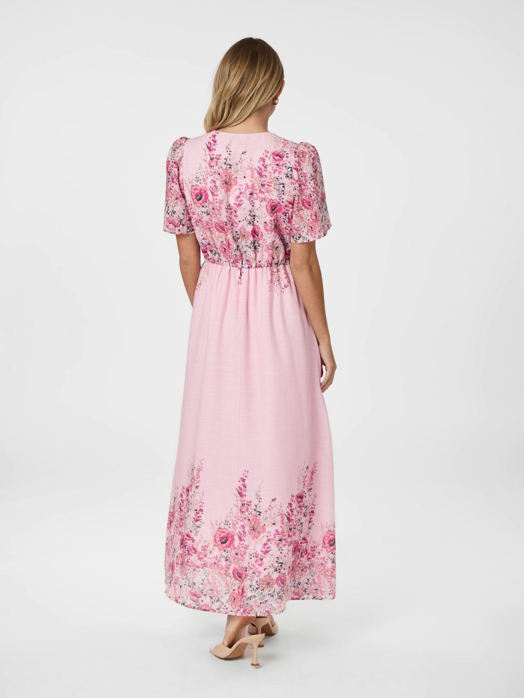 Forudbestilling - Neo Noir - Serna Flower Print Dress 166177 - 754 - Light Pink Kjoler 
