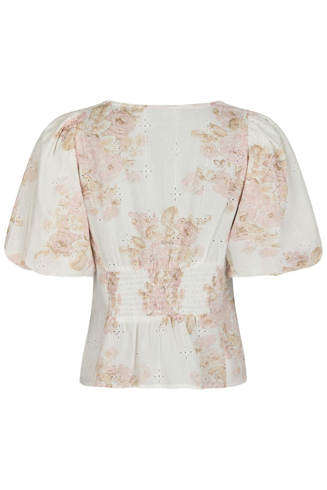 Neo Noir - Timra Emb Rose Blouse 165356 - 630 - Dusty Rose