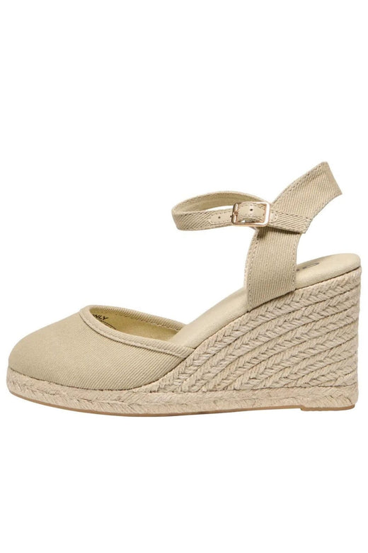 Only Shoes - Onlkayla Espadrille Wedge - 4682816 Creme