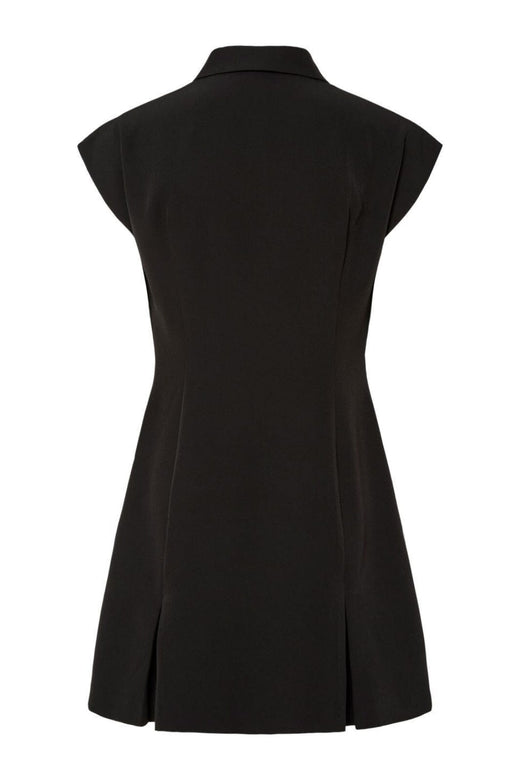 Pieces - Pcmorgan Sl Short Zip Dress - 4864747 Black
