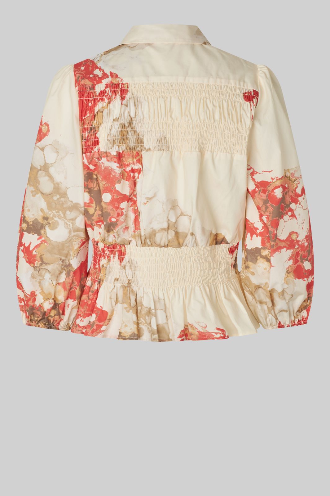 Forudbestilling - Second Female - Sirmione Shirt 59701 - Spiced Coral Bluser 