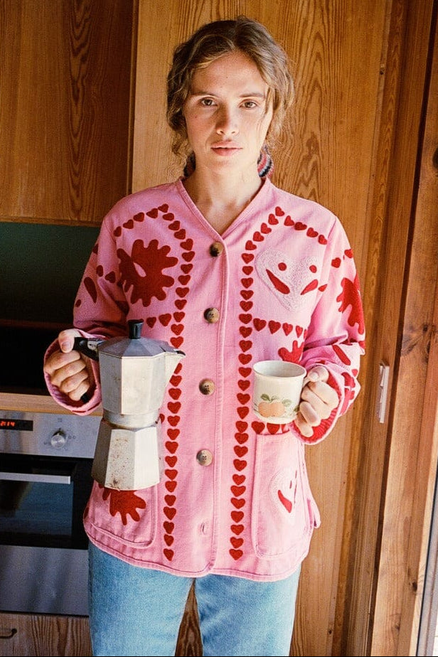 Forudbestilling - Sissel Edelbo - Maggie Jacket SE 1448 - Rose Heart Jakker 