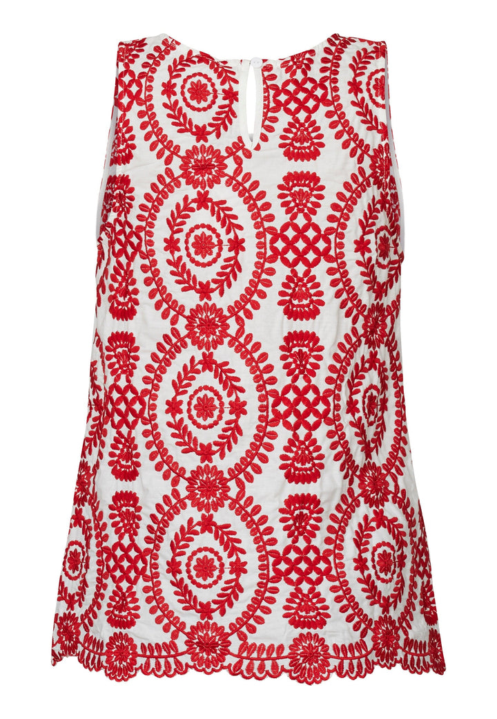 Forudbestilling - Sisters Point - Gilma-Ta - 111 White/Red Toppe 