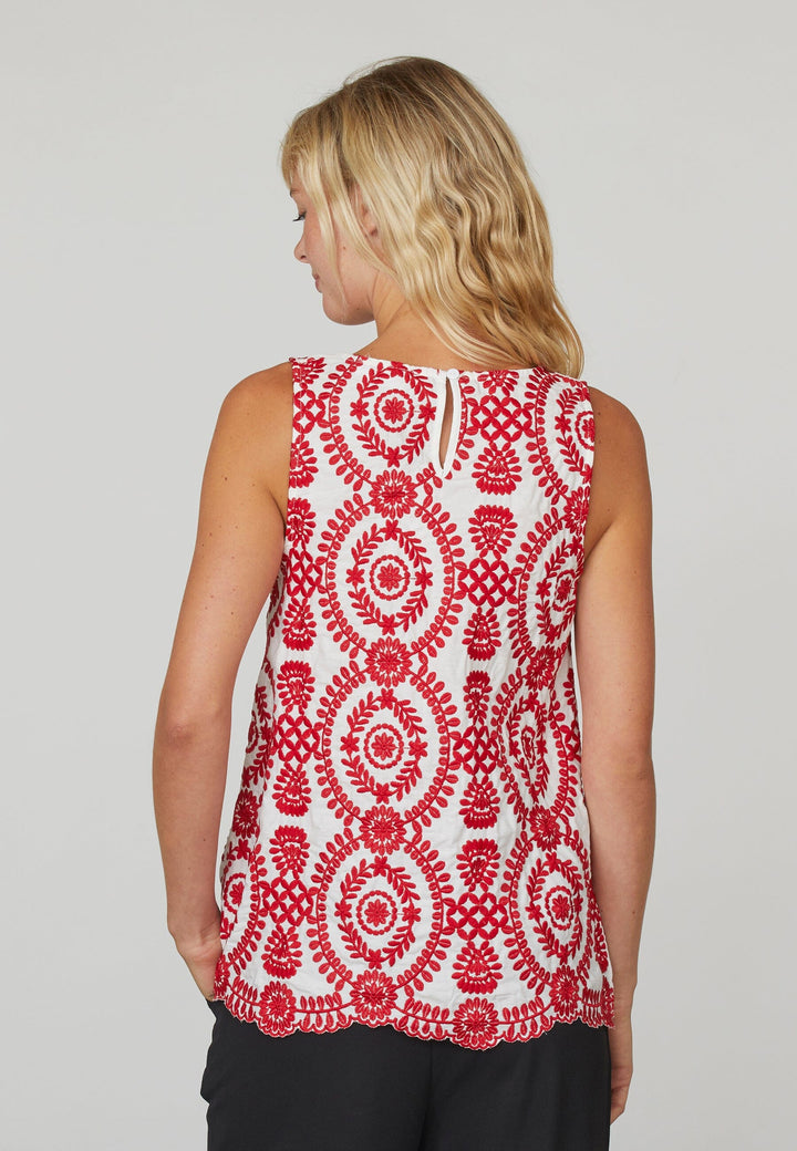 Forudbestilling - Sisters Point - Gilma-Ta - 111 White/Red Toppe 