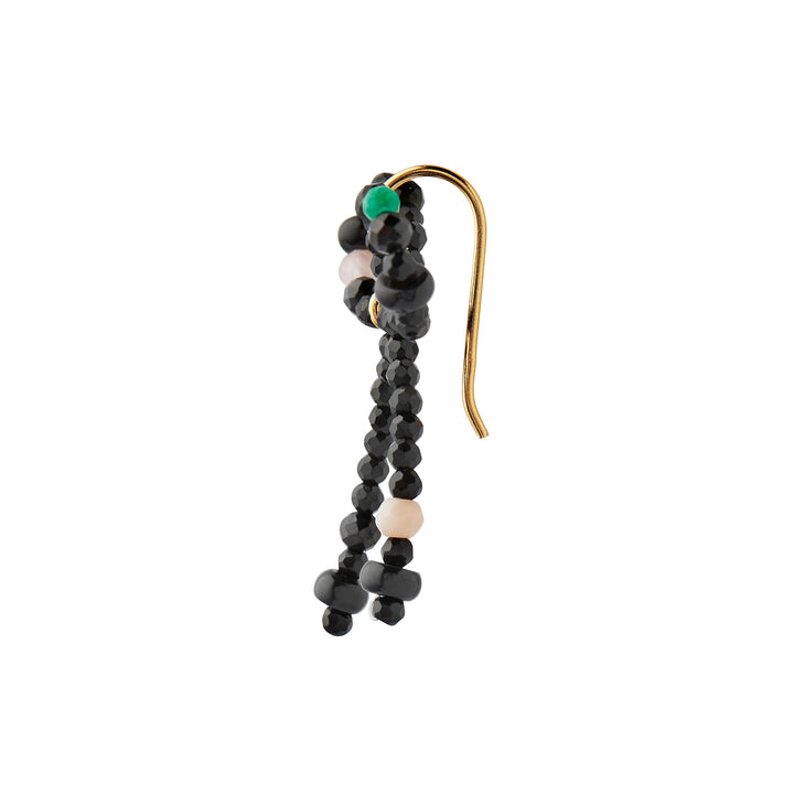 Forudbestilling - Stine A - Lissé Bow Earring - Black Dream Colors - Single - 1346-02-S Øreringe 