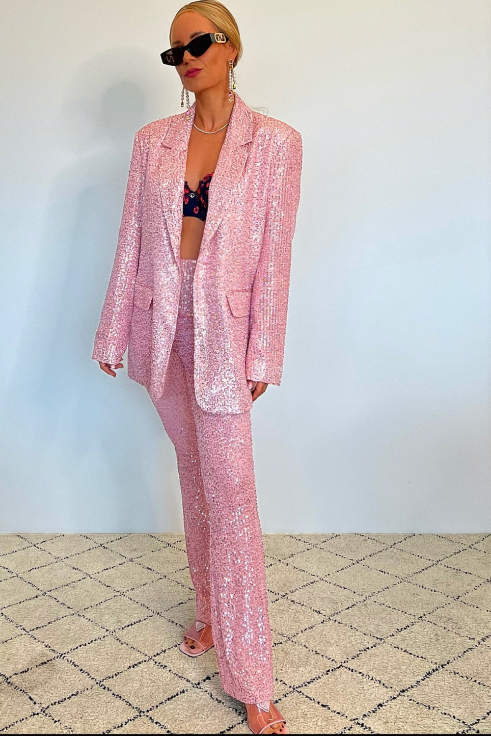 Forudbestilling - Valentin Studio - Glam Blazer - Pink (Midt Oktober) Blazere 