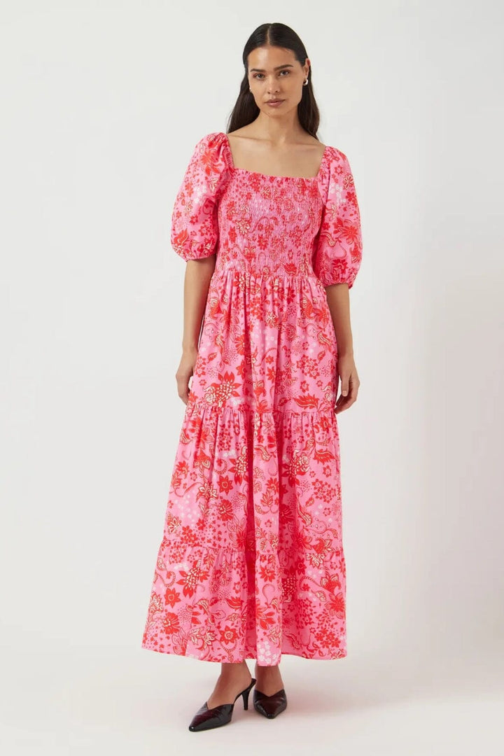 Forudbestilling - Y.A.S - Yasparisa 2/4 Ankle Dress - 4841596 Sachet Pink Parisa Print