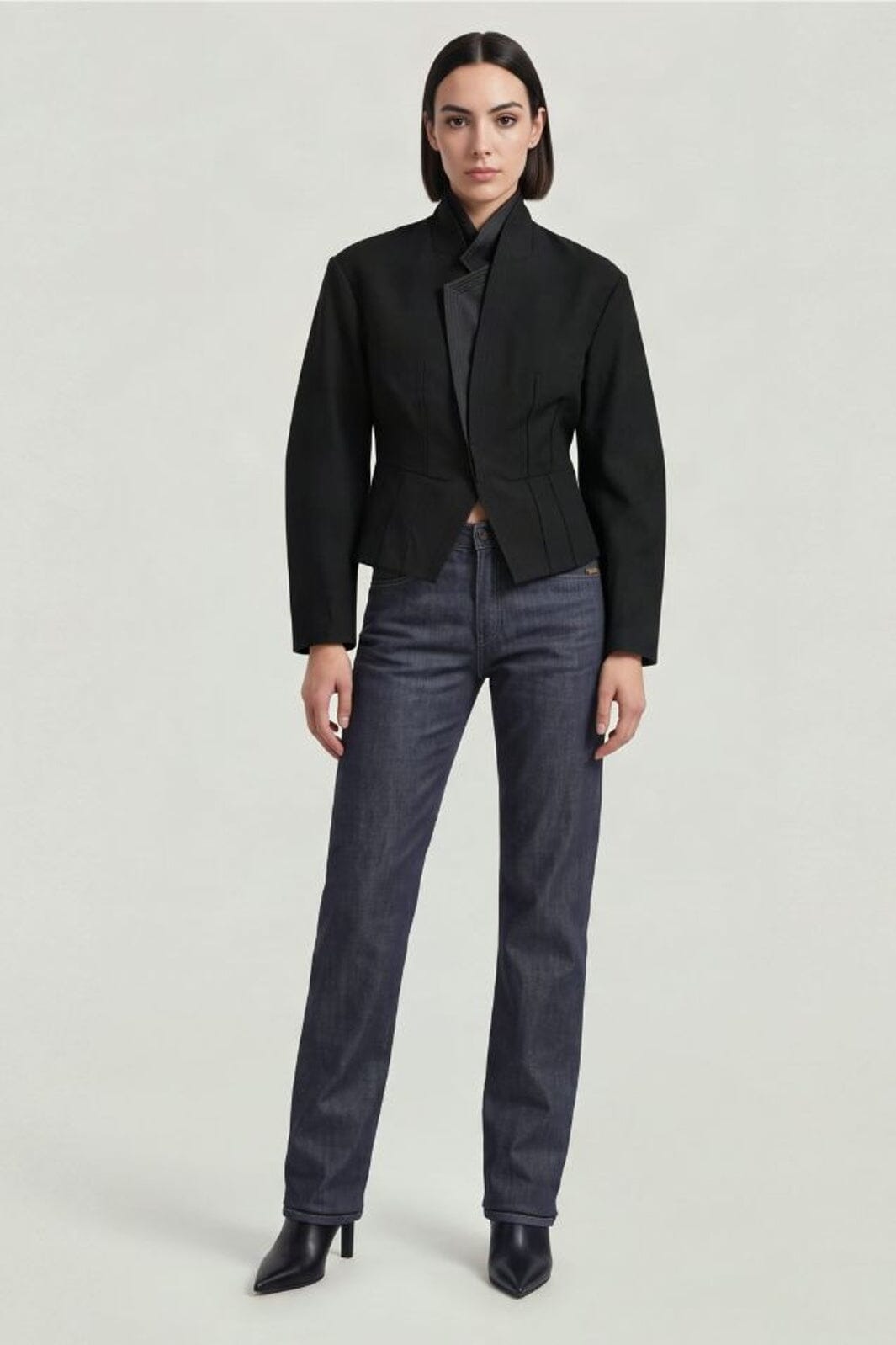 G-Star - Hourglass Blazer Wmn D30445-E743-6484 - Dk Black