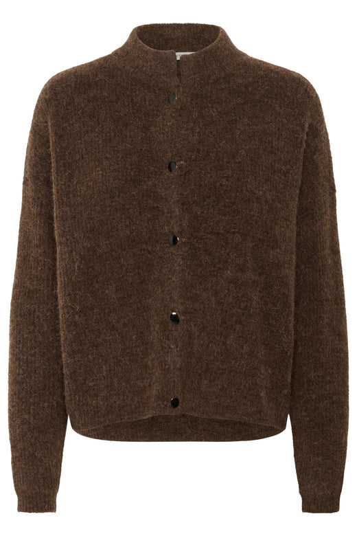 Gestuz - Alphagz Short Cardigan 10906463 - 108310 - Buff Mélange Cardigans 